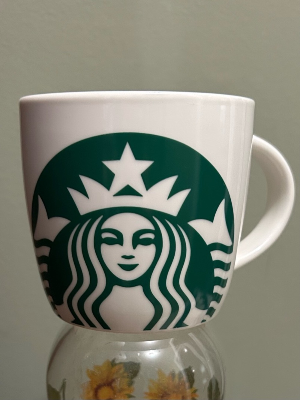 STARBUCKS Coffee Mug 2017 Classic Green and White Mermaid Logo 14 oz